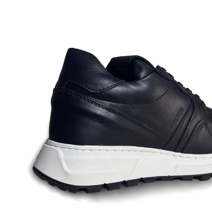 ZAPATO VELEZ CUERO NEGRO